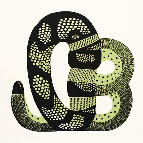 Whimsy Folk opgerolde cobra