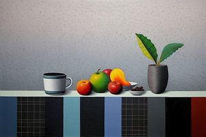 Silberne Melodien | Modernes Stillleben