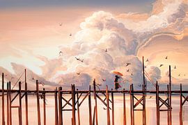 Lumière du matin sur Georg Huber