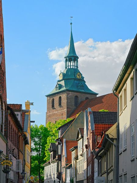Lüneburg - Auf der Altstadt und Michaeliskirche von Gisela Scheffbuch