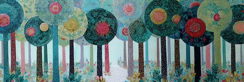 Tree Variations | Whimsical Tree Patterns and Colors