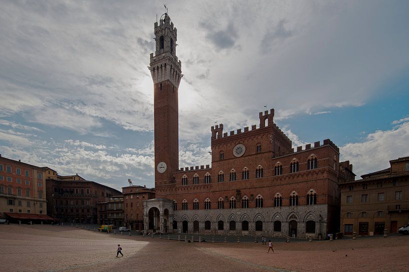 Piazza del Campo - Siena - Toscane - Italie von Jeroen(JAC) de Jong
