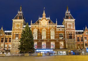 Centraal Station Amsterdam van Dennis van de Water