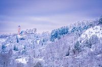 Fuchsturm in Jena im Winter
