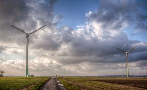 Windmolenpark bij Bocholtz von John Kreukniet