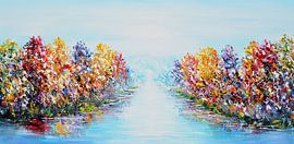 Farbenfrohe Natur von Gena Theheartofart