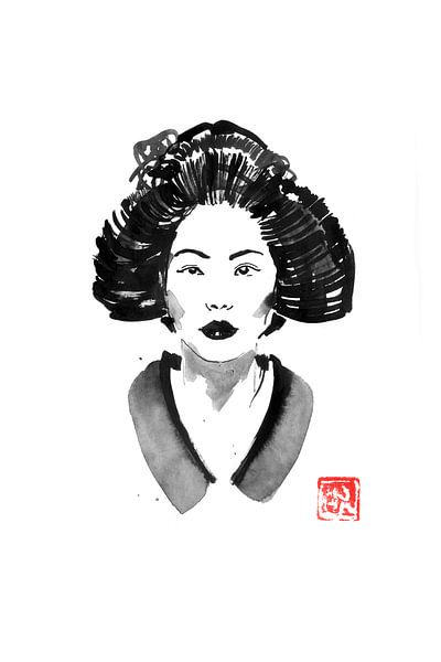 the geisha by Péchane Sumie