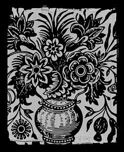 Retro Vintage Blumen