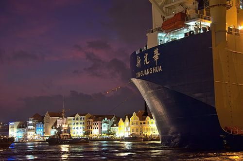 Aankomst van de Xin Guang Hua in Curaçao