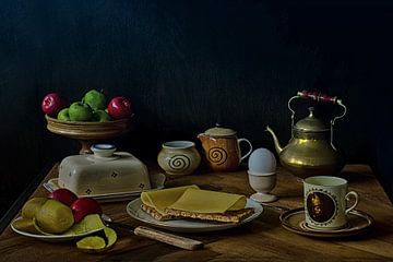 stil leven ontbijt van Petra Vastenburg