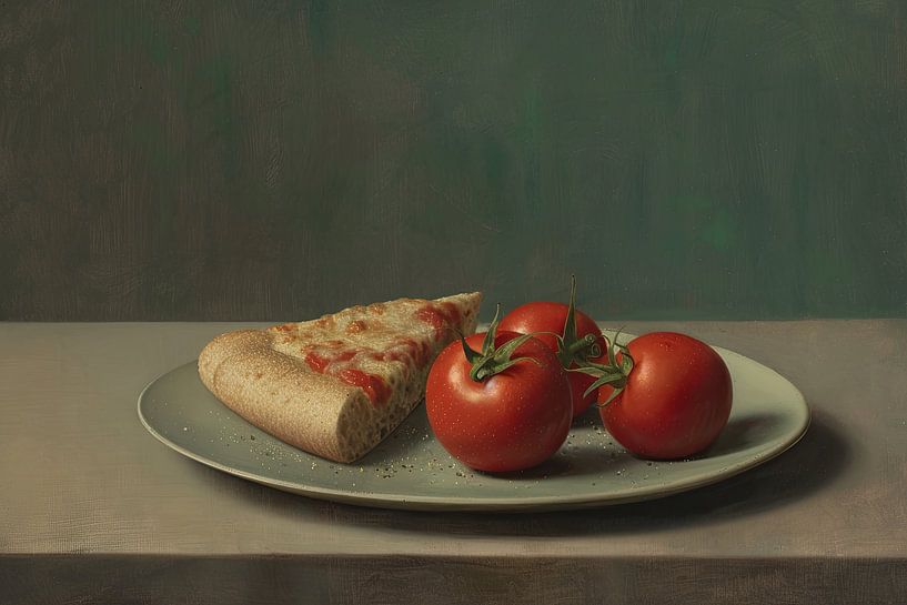 Pizza &amp; Friends by Art Whims