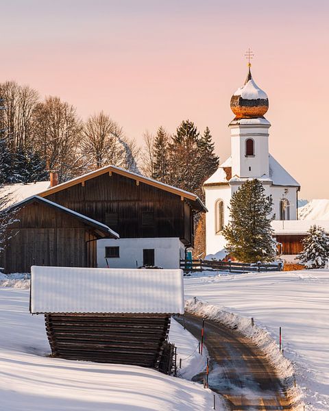 Winter in Wamberg, Bavaria, Southern Germany by Henk Meijer Photography