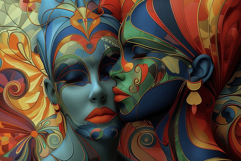 Bunte Liebe von Ton Kuijpers