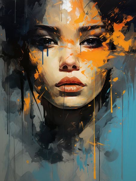Pensées abstraites | femme par Eva Lee