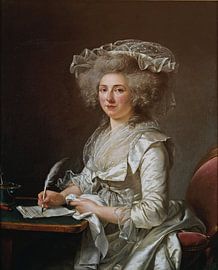 Adélaïde Labille-Guiard, Porträt einer Frau, 1787 von Atelier Liesjes