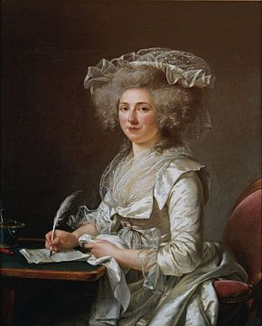Adélaïde Labille-Guiard, Porträt einer Frau, 1787