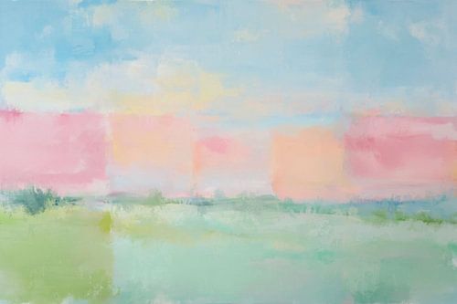 Spring landscape abstract by MadameRuiz