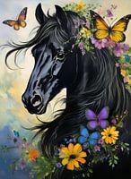 Fantasy horse head