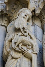 Beeld Kathedraal van Chartres van Jack Tummers