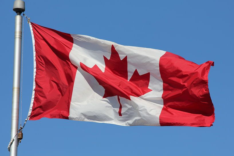 Kanadische Flagge von Bas Berk