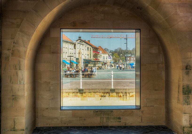 Doorkijkje Geulpoort Valkenburg by John Kreukniet