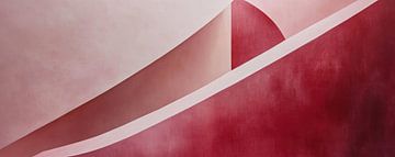 Rode Geometrie van Modern Collection