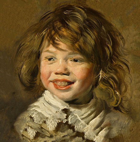 Garçon rieur, Frans Hals par Des maîtres magistraux