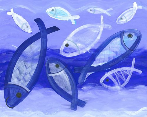 Blauwe oceaan Serenade