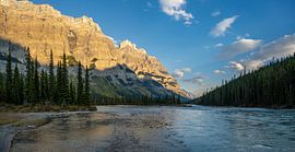 Golden Hour at Rampart Creek by Ton de Koning