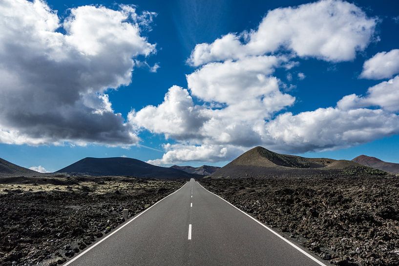 Route vers nulle part, Lanzarote par Hans Vos Fotografie