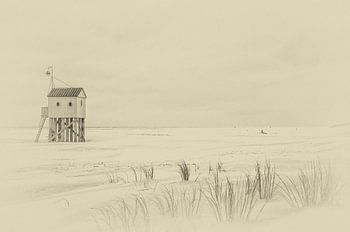 Drenkelingenhuisje van Terschelling