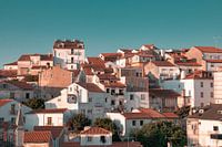 Zonsondergang in Coimbra - Het gouden licht over de daken van Portugal