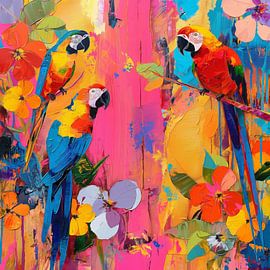 Parrot garden by ARTemberaubend