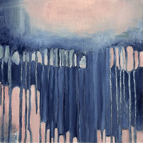 marine roze abstract