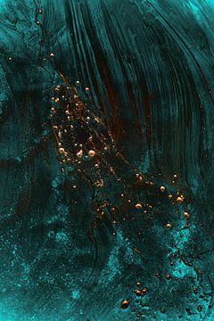 Noordzee Goud,  abstract van Yana Kunstfotografie