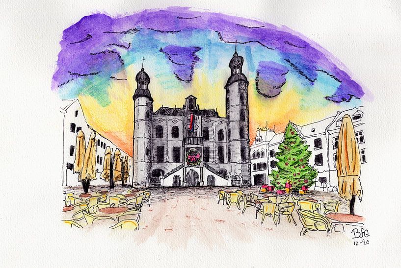 Rathaus Venlo von BFQ - CTRL+ALT+ART