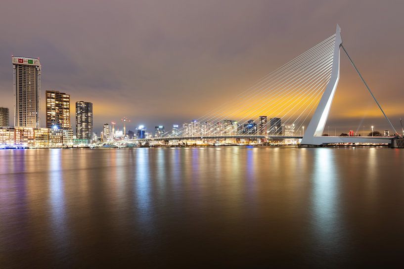 Skyline Rotterdam van Mark Bolijn