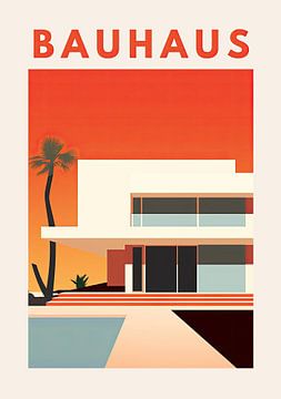 Bauhaus Poster Bauhaus Art Print by Niklas Maximilian