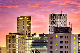 Skyline Berlin West von Frank Henning