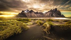 Vestrahorn, Stokksnes, Island von Chris Snoek