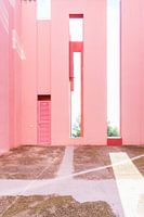 La Muralla Roja - lijnenspel roze