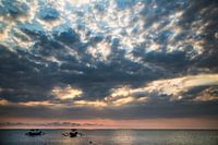 Sunset op Bali Indonesië 