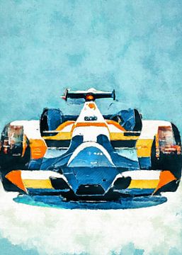 Formule 1 race sport kunst #formule van JBJart Justyna Jaszke