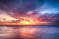 red sky