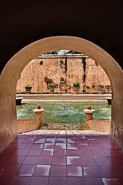 The heart of the Taman Sari water palace by Frank Photos