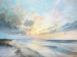 Acryl-Meeresmalerei von haroulita