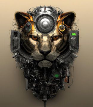 Robo Lion van Lions-Art