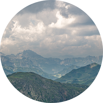 Bergpanorama Radstädter Tauern van Coen Weesjes