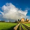 Wierdendorp Ezinge with rainbow by Bo Scheeringa Photography