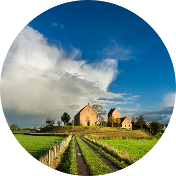 Wierdendorp Ezinge met Regenboog in Groningen